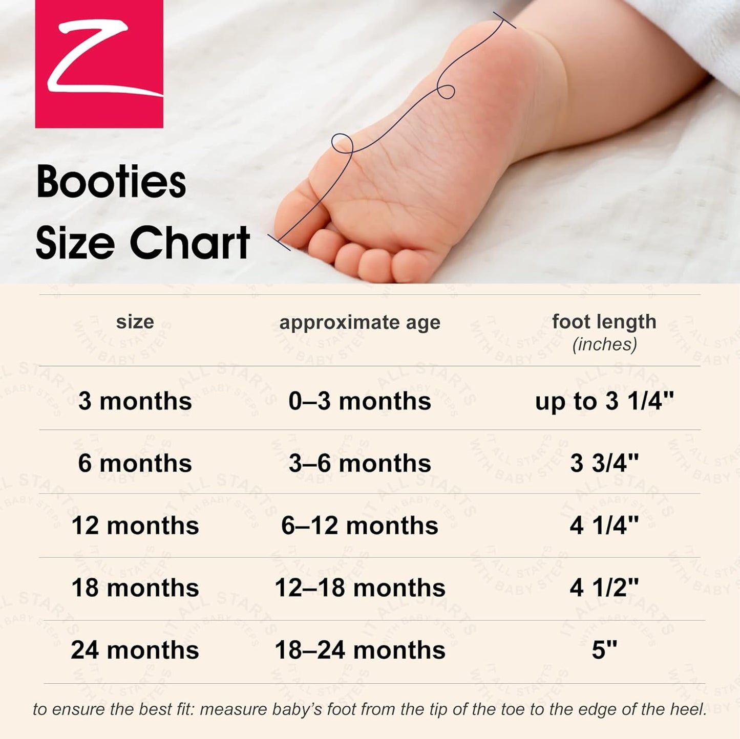 Organic Cotton Baby Booties with Gripper Soles, Soft Sole Stay-On Baby Shoes